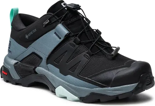 Trekingová obuv Salomon - X Ultra 4 Gtx W GORE-TEX 412896 23 V0 Black/Stormy Weather/Opal Blue