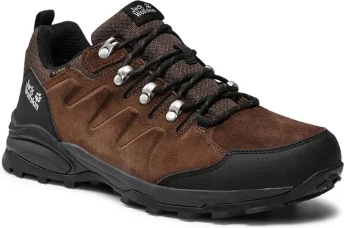 Trekingová obuv Jack Wolfskin - Refugio Texapore Low M 4049851 Brown/Phantom