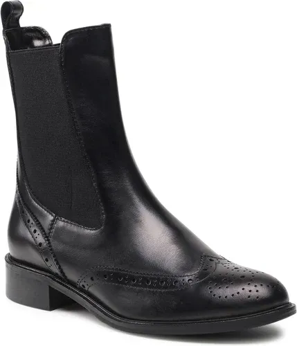 Členková obuv s elastickým prvkom Solo Femme - 33953-04-C57/000-52-00 Čierna