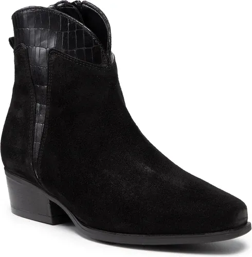 Členkové čižmy GABOR - 76.670.47 Schwarz (Micro)