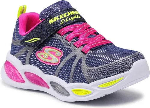 Sneakersy SKECHERS - Sporty Glow 302042L/NVMT Navy/Multi