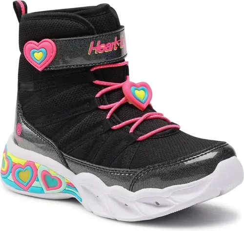 Sneakersy SKECHERS - Love to Shine 302661L/BKHP Black/Hot Pink