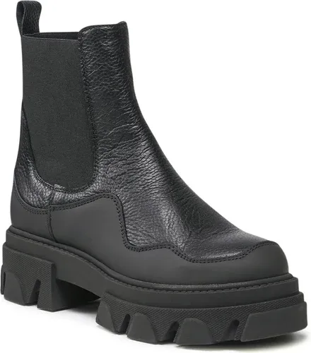 Kotníková obuv s elastickým prvkom STEVE MADDEN - Merilyn SM11001689-03007-017 Black Leather