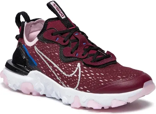 Topánky Nike - React Vision (Gs) CD6888 600 Dark Beetroot/Metallic Silver