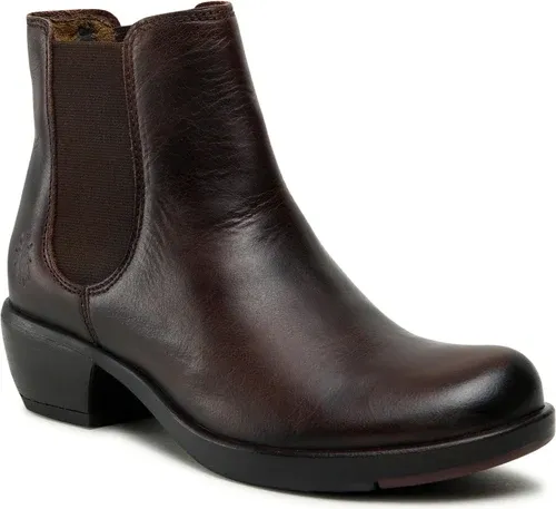 Kotníková obuv s elastickým prvkom FLY LONDON - Make P142458019 Dk.Brown
