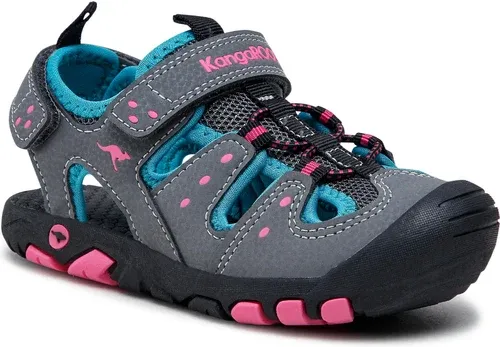 Sandále KANGAROOS - K-Trek 18731 000 2170 Steel Grey/Ocean