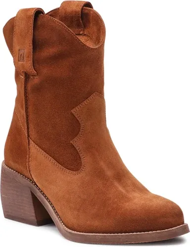 Členkové čižmy NESSI - 21122 Camel W