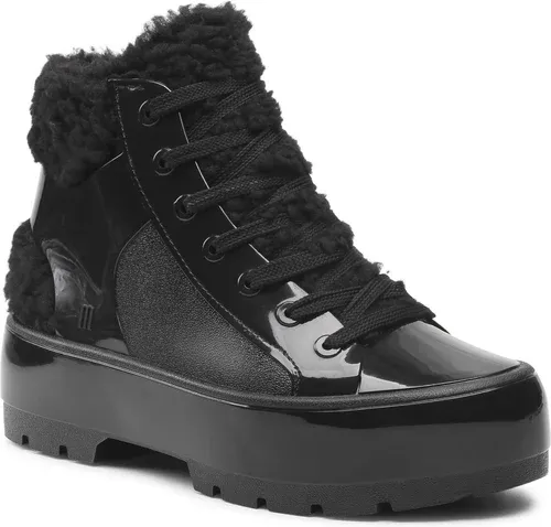 Členkové čižmy MELISSA - Fluffy Sneaker Ad 33318 Black 01003 Členkové čižmy MELISSA - Fluffy Sneaker Ad 33318 Black 01003