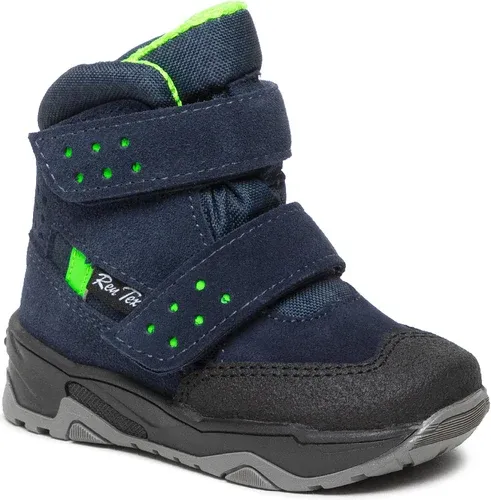 Šnurovacia obuv RenBut - 13-1563 Granat/Seledyn