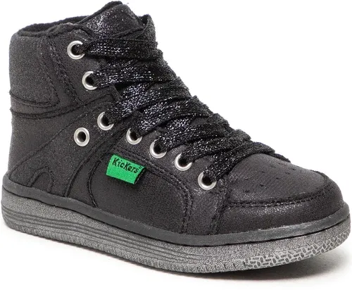 Šnurovacia obuv Kickers - Lowell 739352-30 M Brillant Black 81