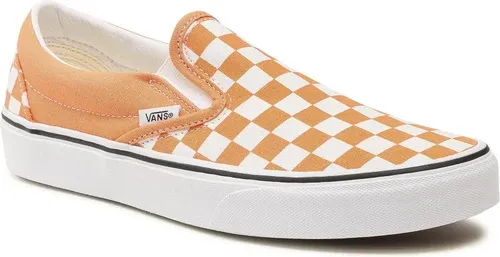 Tenisky Vans - Classic Slip-On VN0A33TB9HL1 (Chkrbrd)Cadmiumorngtrwht