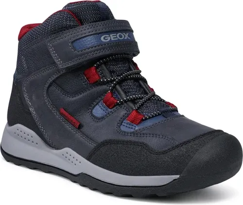 Členková obuv GEOX - J Teram B. B Abx A J16AEA 0FEFU C4244 S Navy.Dk Red