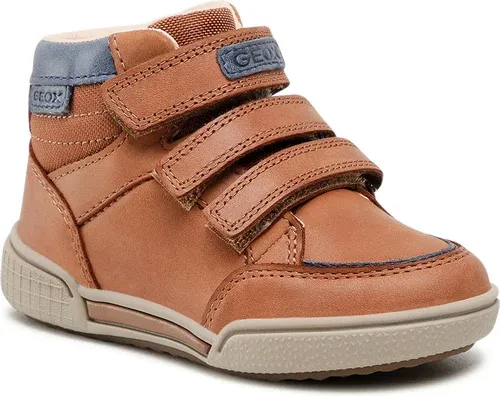 Šnurovacia obuv Geox - J Poseido B. B J16BCB 0CLFU C6176 M Cognac/Navy