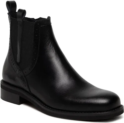 Členkové čižmy R.POLAŃSKI - 1331 Czarny Lico