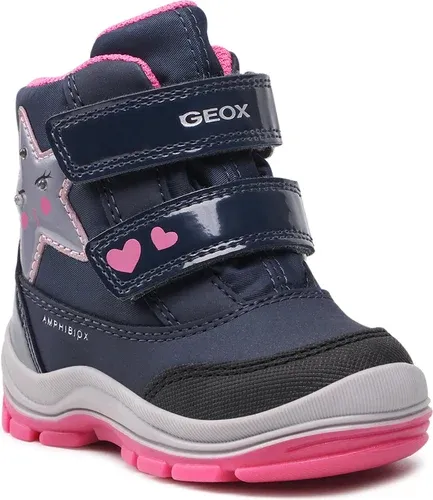 Snehule Geox - B Flanfil G.B Abx A B163WA 050FU C4268 M Navy/Fuchsia