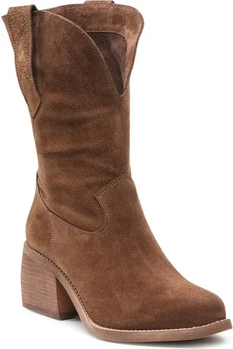 Členkové čižmy NESSI - 21123 Brąz W