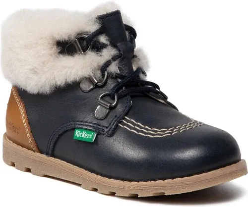 Členková obuv KICKERS - Nonosweet 878701-10-101 Marine Camel