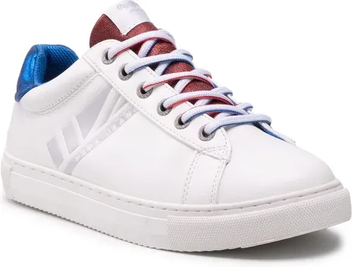 Sneakersy PEPE JEANS - Adams Brit PLS31197 White 800