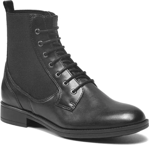 Členkové čižmy GEOX - D Jaylon 2 F D16QAF 00043 C9999 Black