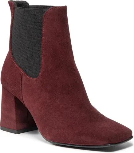 Členkové čižmy BALDACCINI - 1640000 Bordo Welur