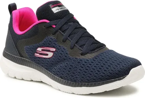 Topánky SKECHERS - Quick Path 12607/NVHP Navy/Hot Pink