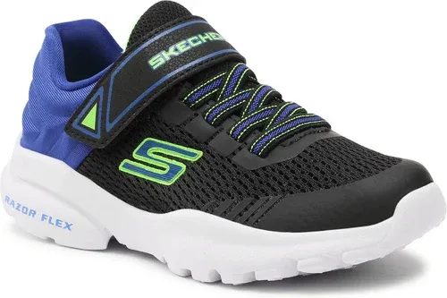Topánky SKECHERS - Mezder 403781L/BKRY Black/Royal