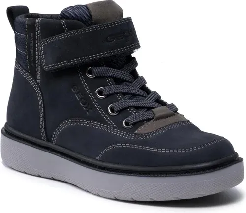 Šnurovacia obuv Geox - J Riddock Boy Wpf A J167TA 032FU C0045 S Navy/Black