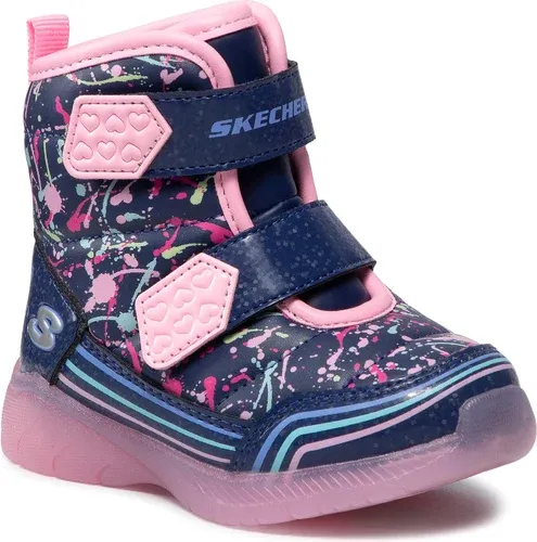 Snehule SKECHERS - Power Paint 302653N/NVMT Navy/Multi