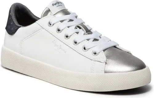 Sneakersy PEPE JEANS - Kioto Selly PLS31240 Chrome 952