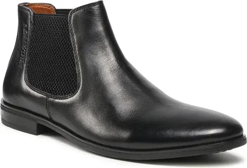 Členková obuv s elastickým prvkom Salamander - Willson 31-63006-01 Black