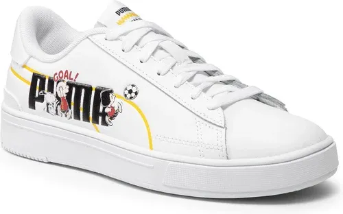 Sneakersy Puma - Peanuts Serve Pro Jr 380936 01 Puma White/Puma Black