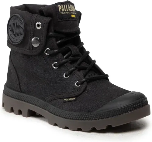 Outdoorová obuv Palladium - Pampa Baggy Wax 77213-008-M Black Outdoorová obuv Palladium - Pampa Baggy Wax 77213-008-M Black