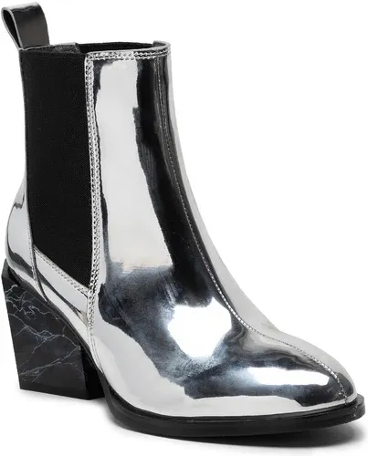 Členkové čižmy UNITED NUDE - Tetra Chelsea Mid 1063114101 Silver
