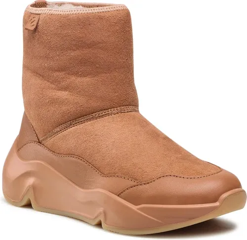 Členkové čižmy ECCO - Chunky Sneaker W 20320360220 Caramel/Caramel