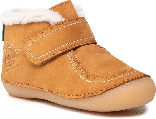 Šnurovacia obuv Kickers - Somoons 878501-10-114 S Camel