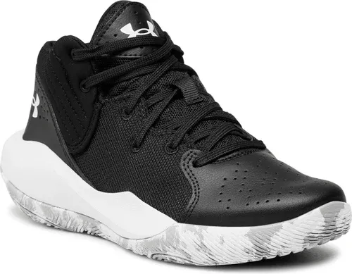 Topánky UNDER ARMOUR - Ua Gs Jet '21 3024794001-001 Blk/Wht