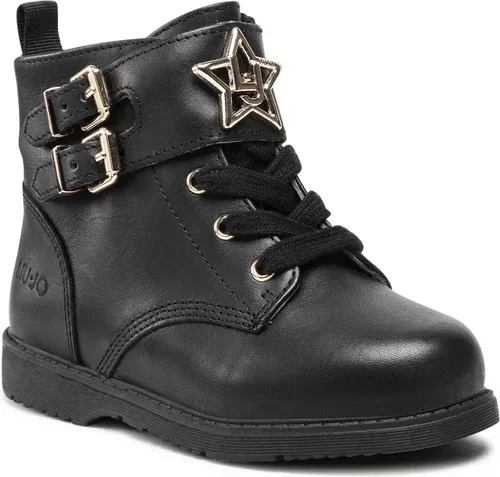 Čižmy LIU JO - Mini Pat 10 4F1305 P0102 Black 22222