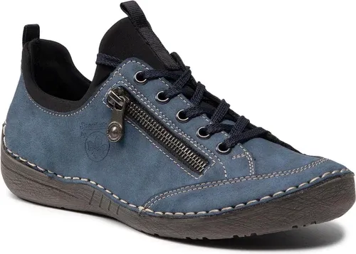 Sneakersy RIEKER - 52573-14 Blau Kombi