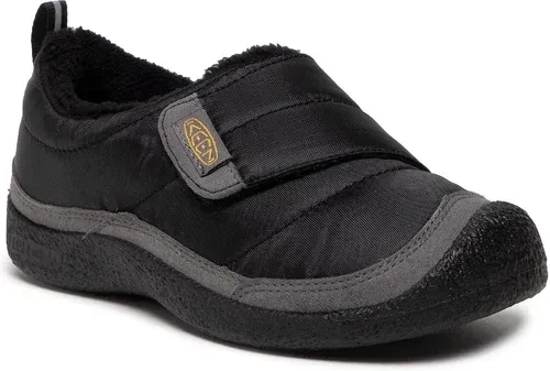 Poltopánky Keen - Howser Low Wrap 1025670 Black/Steel Grey