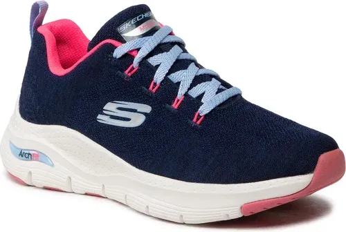 Topánky SKECHERS - Comfy Wave 149414/NVHP Navy/Hot Pink