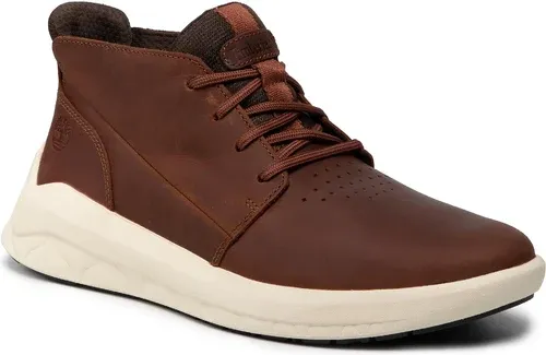 Šnurovacia obuv Timberland - Bradstreet Ultra Pt Chk TB0A2GV33581 Md Brown Full Grain