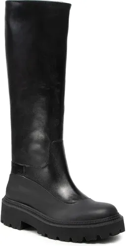 Čižmy PINKO - Fortaleza Stivale AI 21-22 BLKS1 1H20XP Y7K6 Black Z99