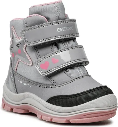 Snehule GEOX - B Flanfil G.B Abx A B163WA A050FU C0502 M Grey/Pink