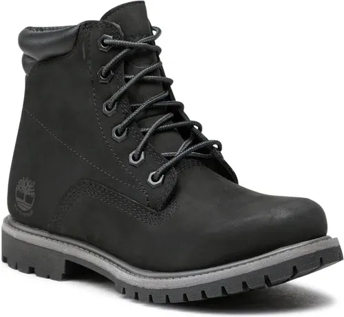 Outdoorová obuv TIMBERLAND - Waterville 6in Basic Wp TB0A17VM0011 Black Nubuck