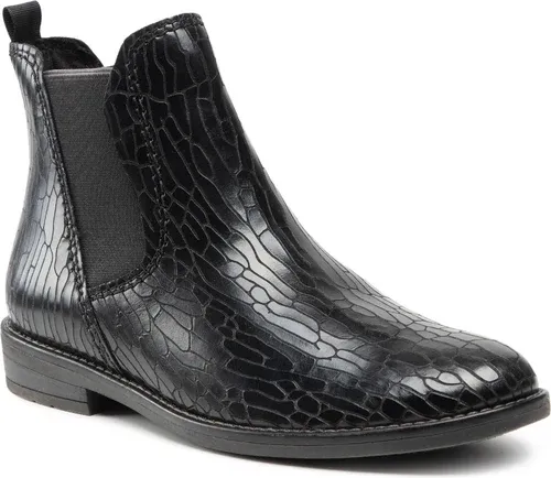 Kotníková obuv s elastickým prvkom MARCO TOZZI - 2-25364-27 Black Str. 067