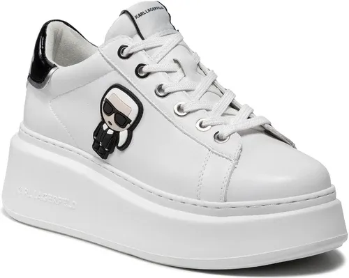 Sneakersy KARL LAGERFELD - KL63530 White Lthr