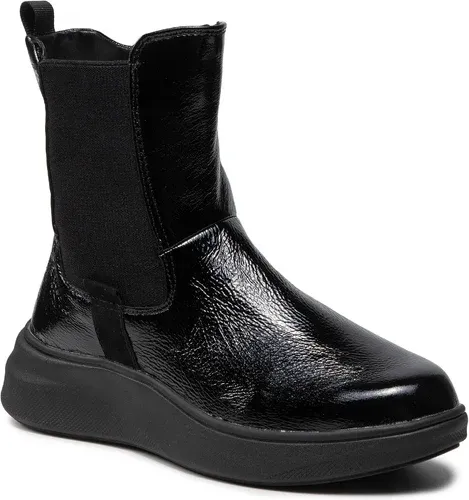 Členkové čižmy CAPRICE - 9-25417-27 Black Comb 019