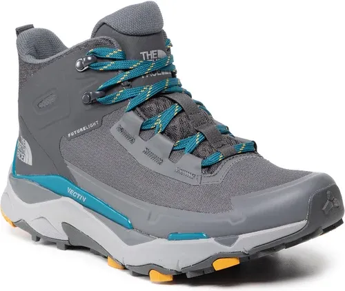 Trekingová obuv THE NORTH FACE - Men's Vectiv Exploris Mid Futurelight NF0A4T2U0Z11 Zinc Grey/Asphalt Grey