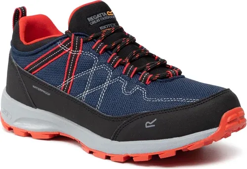Trekingová obuv REGATTA - Samaris Lite Low RMF693 Moonlight Denim/Orange ZV8