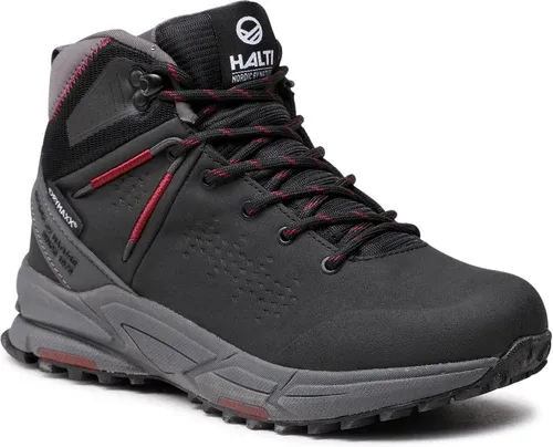Trekingová obuv Halti - Hakon Mid Dx W Trekking Shoe 054-2727 Black/Bordeaux P9969 Trekingová obuv Halti - Hakon Mid Dx W Trekking Shoe 054-2727 Black/Bordeaux P9969